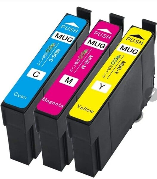 MUGカラー3色 epson エプソン 互換インクカートリッジ マグカップ