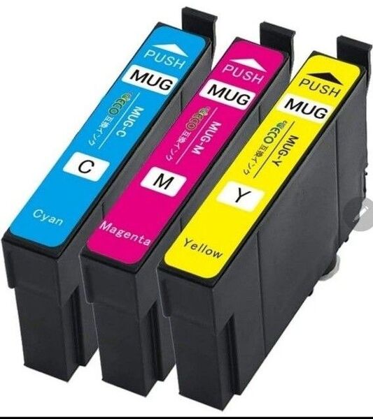 MUGカラー3色 epson エプソン 互換インクカートリッジ マグカップ