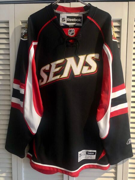 NHLアイスホッケー オタワセネターズ 2008-11 オルタネートジャージOttawa Senators Reebok社製