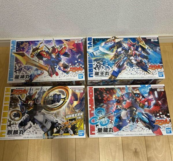 【新品未開封】バンダイスピリッツ 魔神創造伝ワタル龍神丸/龍王丸/麒麟丸/皇龍丸