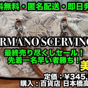 破格値出品!先着一名早い者勝ち!【美品】ERMANO SCERVINO (エルマンノシェルビーノ) トートバッグ