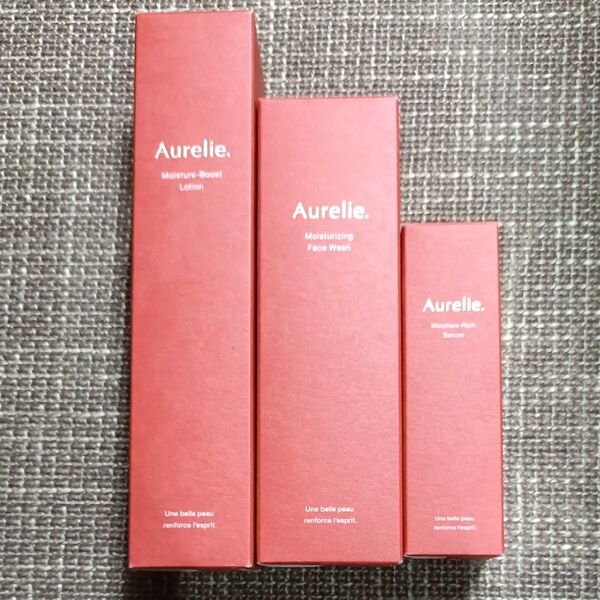 オレリー Aurelie 化粧水 美容液 洗顔料3点セット