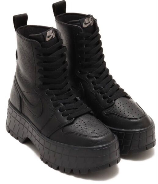 新品25cm/NIKE Air Jordan 1 Brooklyn "Black ブルックリン ナイキ