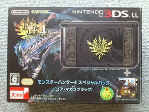 ニンテンドー3DS LL ゴアマガラブラック Nintendo 任天堂 本体 モンスターハンター4 スペシャルパック限定 モンハン