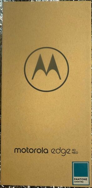 新品未開封オマケ付 motorola edge 40 neo 6.55 メモリー8GB ストレージ256GB カリビアンブルー