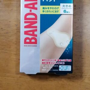 BAND-AID キズパワーパッド 大きめ 6枚 使用期限2026年1月