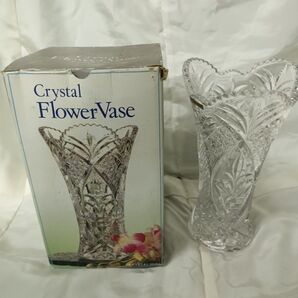 花瓶 クリスタル クリスタルガラス ガラス 花器 CRYSTAL インテリア