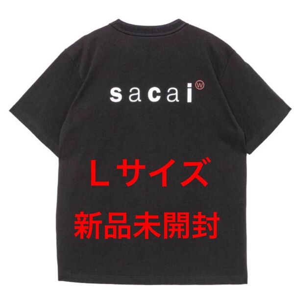Print T-Shirt Sacai WTAPS コラボ Tシャツ