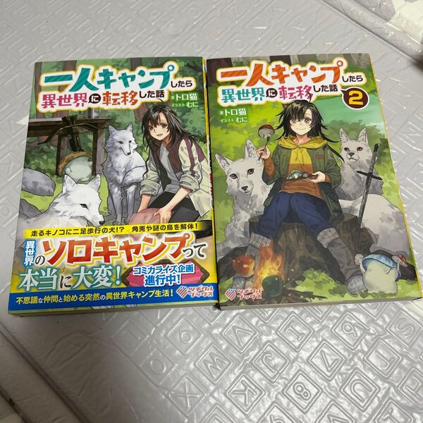 一人キャンプで異世界転移した話 1巻&2巻セット