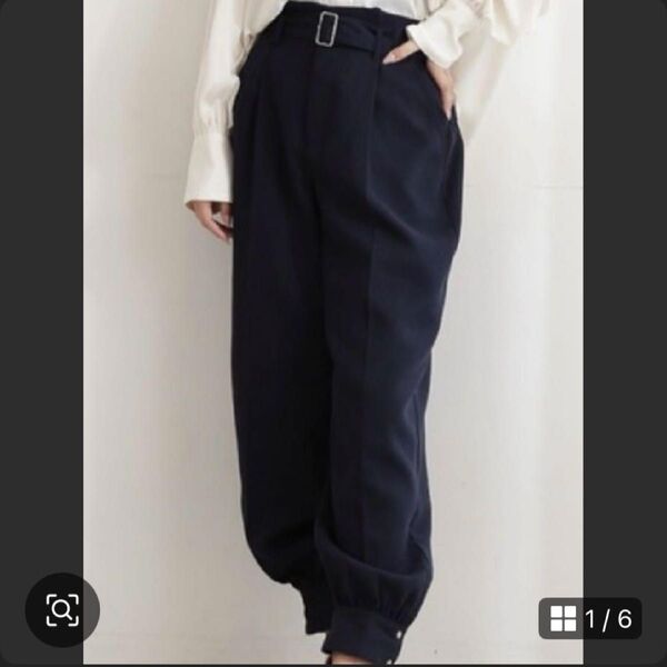 FREE'S MART 起毛ツイルバナナパンツ ネイビー 紺 フリーズマート ボトムス