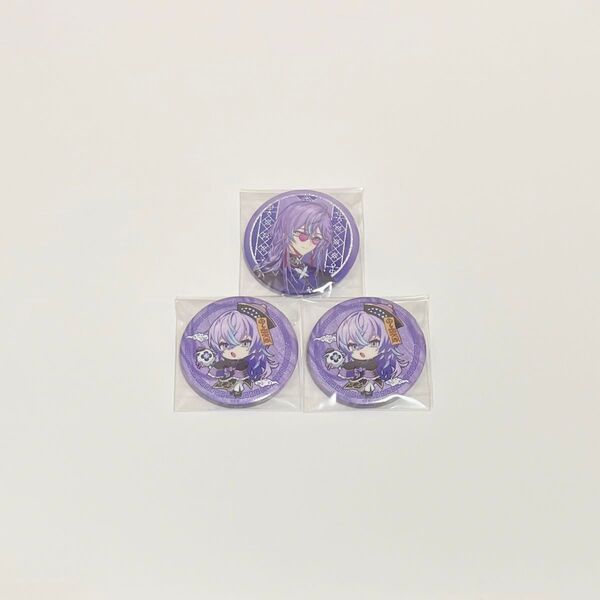 にじさんじ 星導ショウ Dytica 2nd Anniversary グリッター缶バッジ