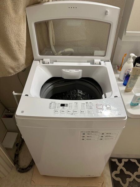ニトリ 全自動洗濯機 6kg NTR60 ホワイト