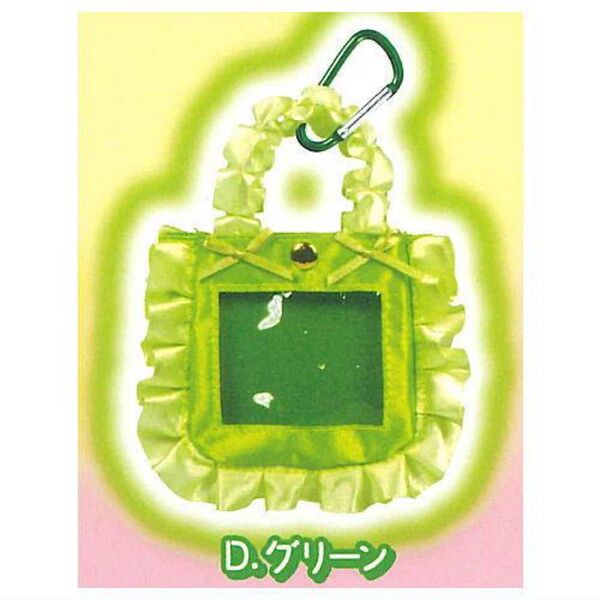 ミニチュア推しごとバッグマスコット グリーン 緑 ガチャ 推し活 ミニチュア バッグ ガチャガチャ ミニチュア推しごとバッグ