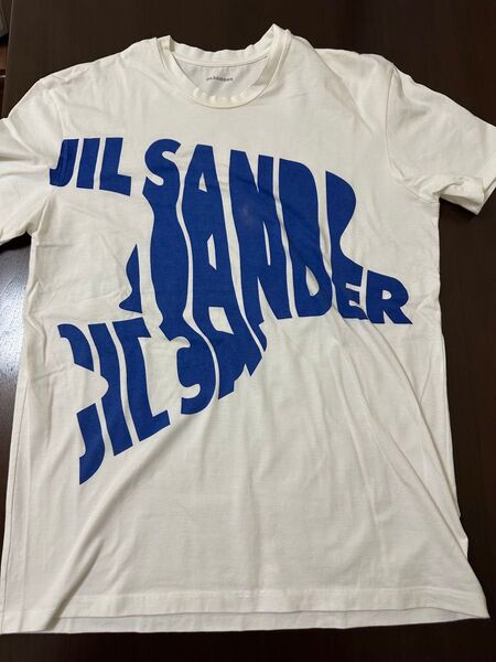 ジルサンダー Tシャツ ブルーロゴ JIL SANDER ジル・サンダー 正規品