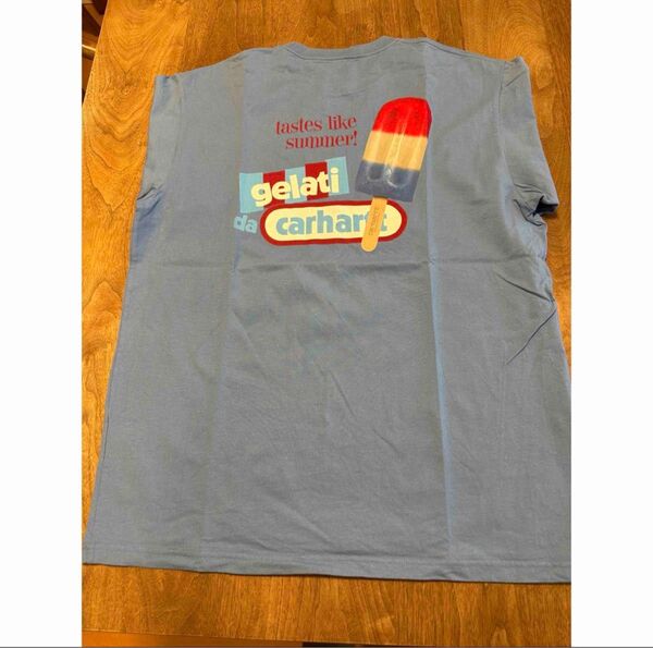 カーハート 夏Tシャツ ブルー