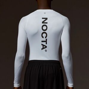 NIKE バスケット nocta トレーニングウェア ホワイト メンズ 長袖 ナイキ