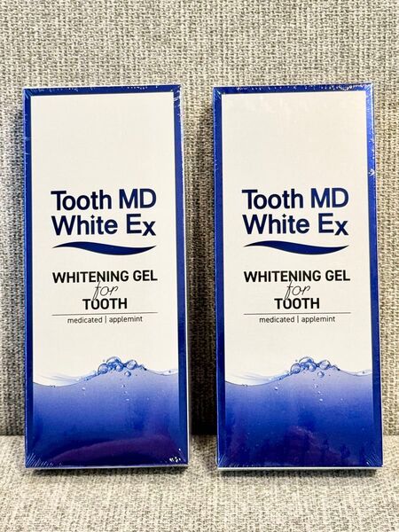 トゥースMD ホワイトEX アップルミント 11ml×2本 虫歯予防 歯周病予防 ホワイトニング 口臭対策