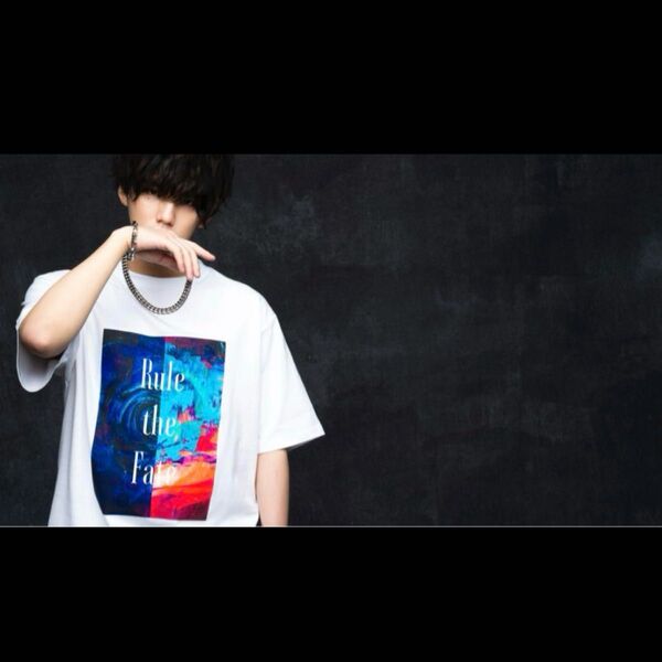 RULE THE FATE Tシャツ Hiro着用 サイズ1 ブラック 古着