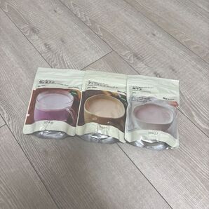 無印良品 ラテ3種類 アップルシナモンラテ 紫芋ラテ 桜ラテ