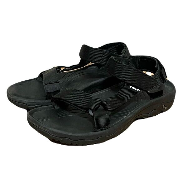 Teva テバ s/n 4156 ハリケーン ストラップ サンダル26cm ビーチサンダル リカバリーサンダル ブラック