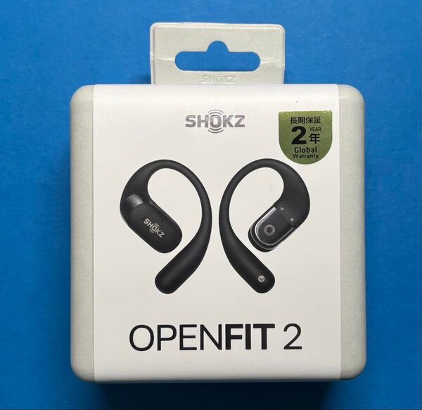 Shokz OPENFIT2 オープンイヤー ワイヤレスイヤホン ブラック 新品 未開封