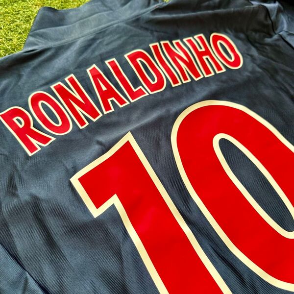 PSG ロナウジーニョ ビンテージ パリサンジェルマン L ユニフォーム 長袖