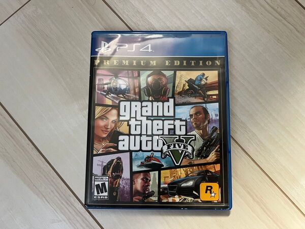 プレミアム エディション 美品 PS4 グランド セフト オート 5 Ⅴ Grand Theft Auto グラセフ 海外版