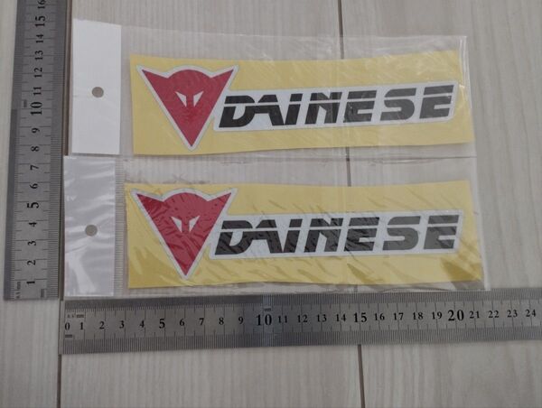 daineseステッカー 2枚セット バイクステッカー レーシングステッカー 防水 motoGP ダイネーゼ