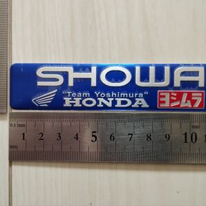 ヨシムラステッカー バイクステッカー 立体ステッカー SHOWA HONDAステッカー レーシングステッカー