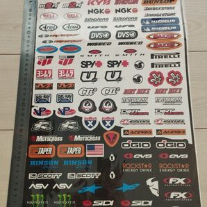 RCステッカー 1シート分 ラジコン RC4WD クローラー traxxas デカール スケール ラジコンステッカー