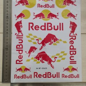 REDBULLステッカー 1シート分 カーステッカー バイクステッカー スノボ レーシングステッカー レッドブル