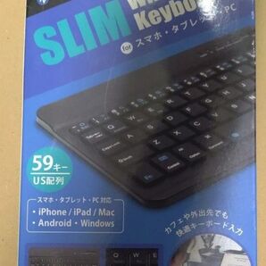 新品未使用品ワイヤレスキーボード SLIM Wireless Keyboard