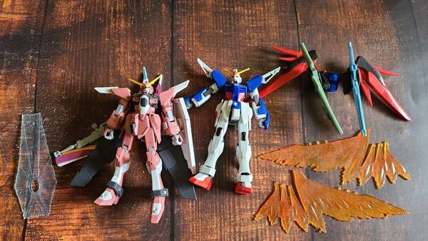 ガンダム プラモデル 2体セット デスティニーガンダム インフィニットジャスティス ジャンク