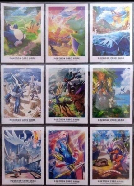ポケモンカード デッキシールド キャラクタースリーブ 9種類 バラ売り145