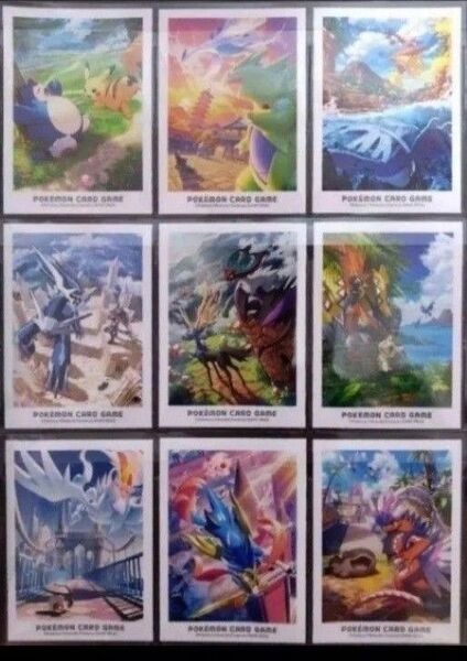ポケモンカード デッキシールド キャラクタースリーブ 9種類 バラ売り145