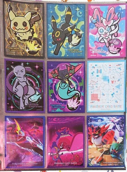 ポケモンカード デッキシールド キャラクタースリーブ 9種類 バラ売り87