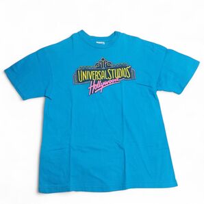 90s 90年代 Hanes ヘインズ USA製 ユニバーサルスタジオ ハリウッド スーベニア Tシャツ L シングルステッチ