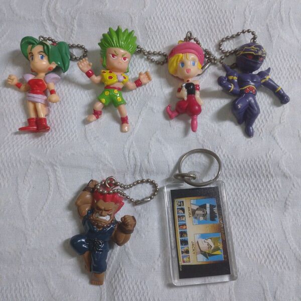 FF6 スト2 バーチャ キーホルダー