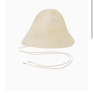 Sinamay Crochet Hat - ecru マメクロゴウチ 今期完売 ハット