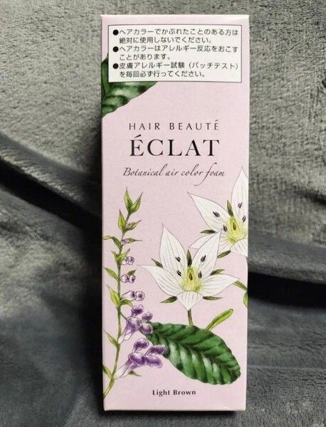 ヘアボーテ エクラ ボタニカル エアカラーフォーム ライトブラウン 80g