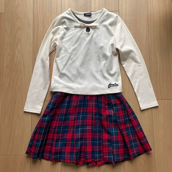 JENNY LOVE トップス+ワンピース2点セット140