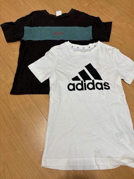 アディダス adidas 半袖 Tシャツ 2枚セット 130 140 ブリーズ