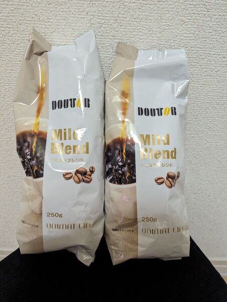 ドトールコーヒー豆 250g 2袋