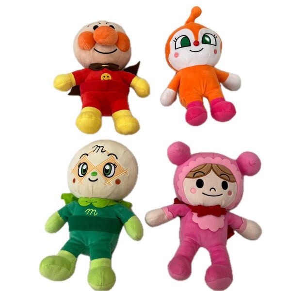 アンパンマン ぬいぐるみ 4体セット