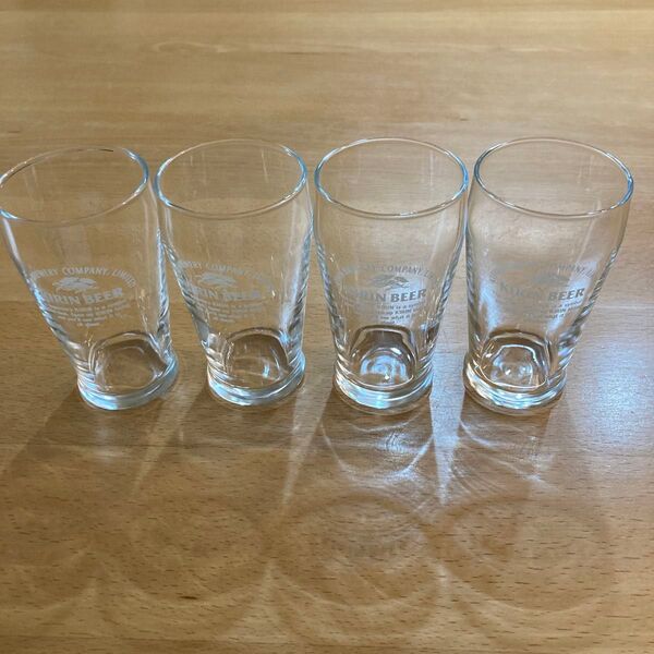 レトロ キリンビール グラス 4個セット