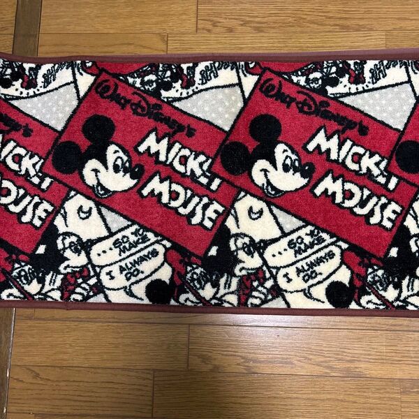 ミッキーマウス キッチンマット