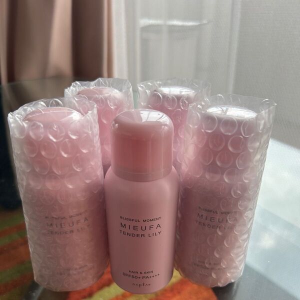 ミーファ フレグランスUVスプレー SPF50+ PA++++ 80g(テンダーリリー )