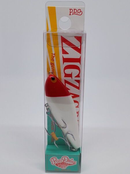 【新品未開封】ポジドライブガレージ ジグザグベイト80s レッドヘッド