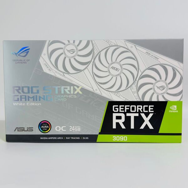 エイスース ASUS ROG-STRIX-RTX3090-O24G-WHITE