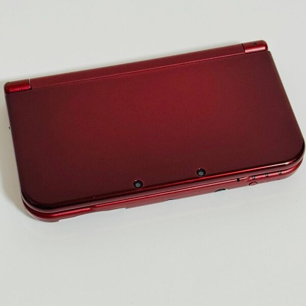 Nintendo Newニンテンドー3DSLL メタリックレッド 充電器付き
